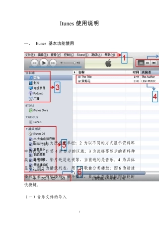 Itunes使用说明图文版