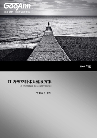 IT内部控制体系建设方案