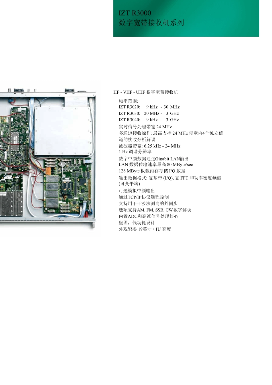 IZTR3000宽带数字接收机_第2页
