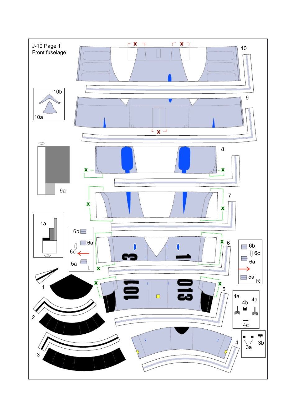 J10纸模型图纸_第1页