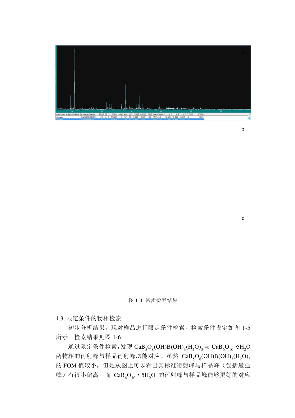 jade分析物相及晶胞参数和晶粒尺寸计算过程_第3页