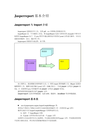 jasperreport使用