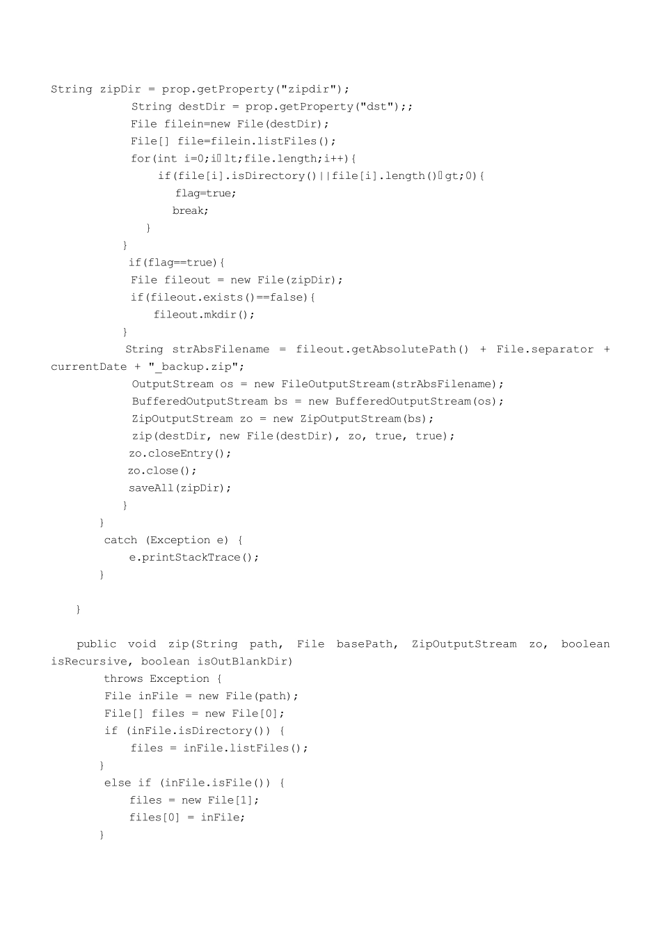 java实现文件系统增量备份的实例_第3页