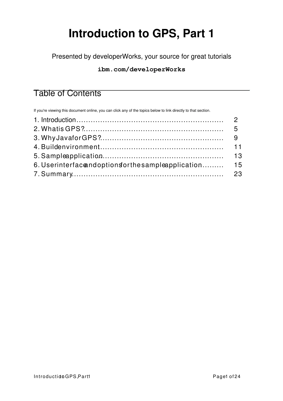 JAVA开发GPS应用手册_第1页