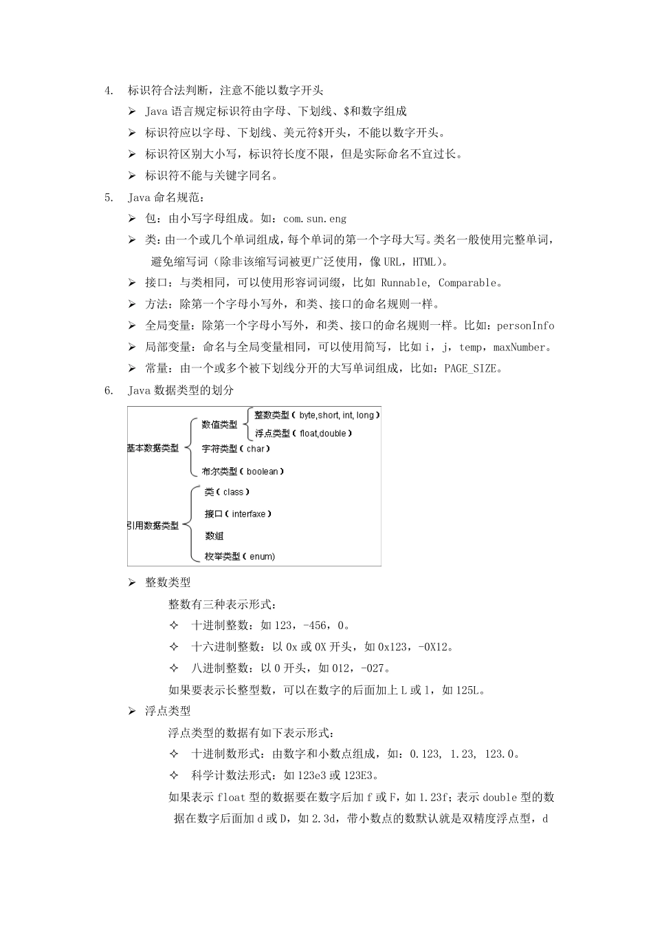 JAVA期末复习知识点整理_第2页