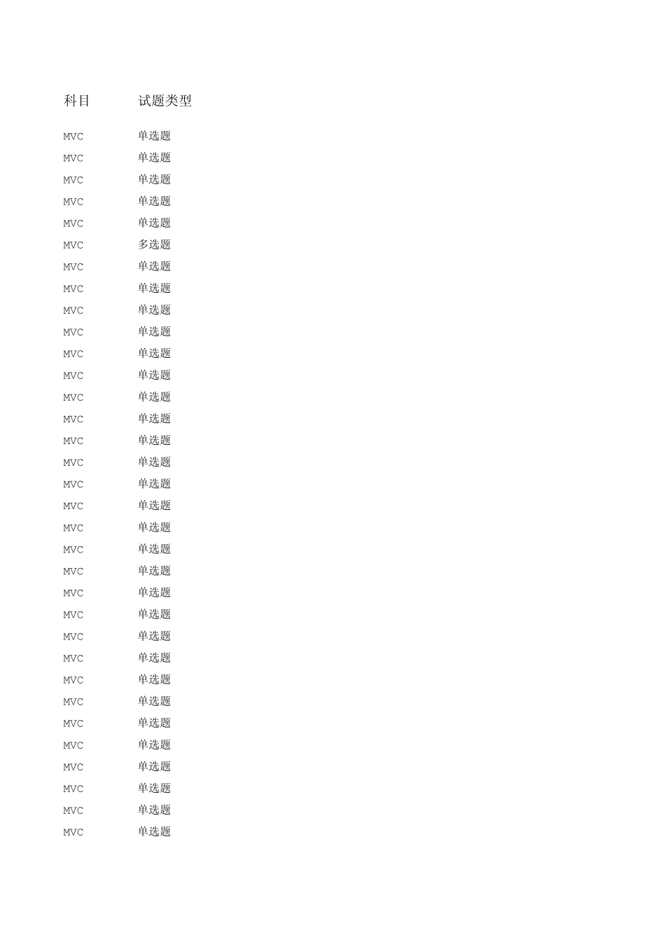 JAVA笔试题_第1页