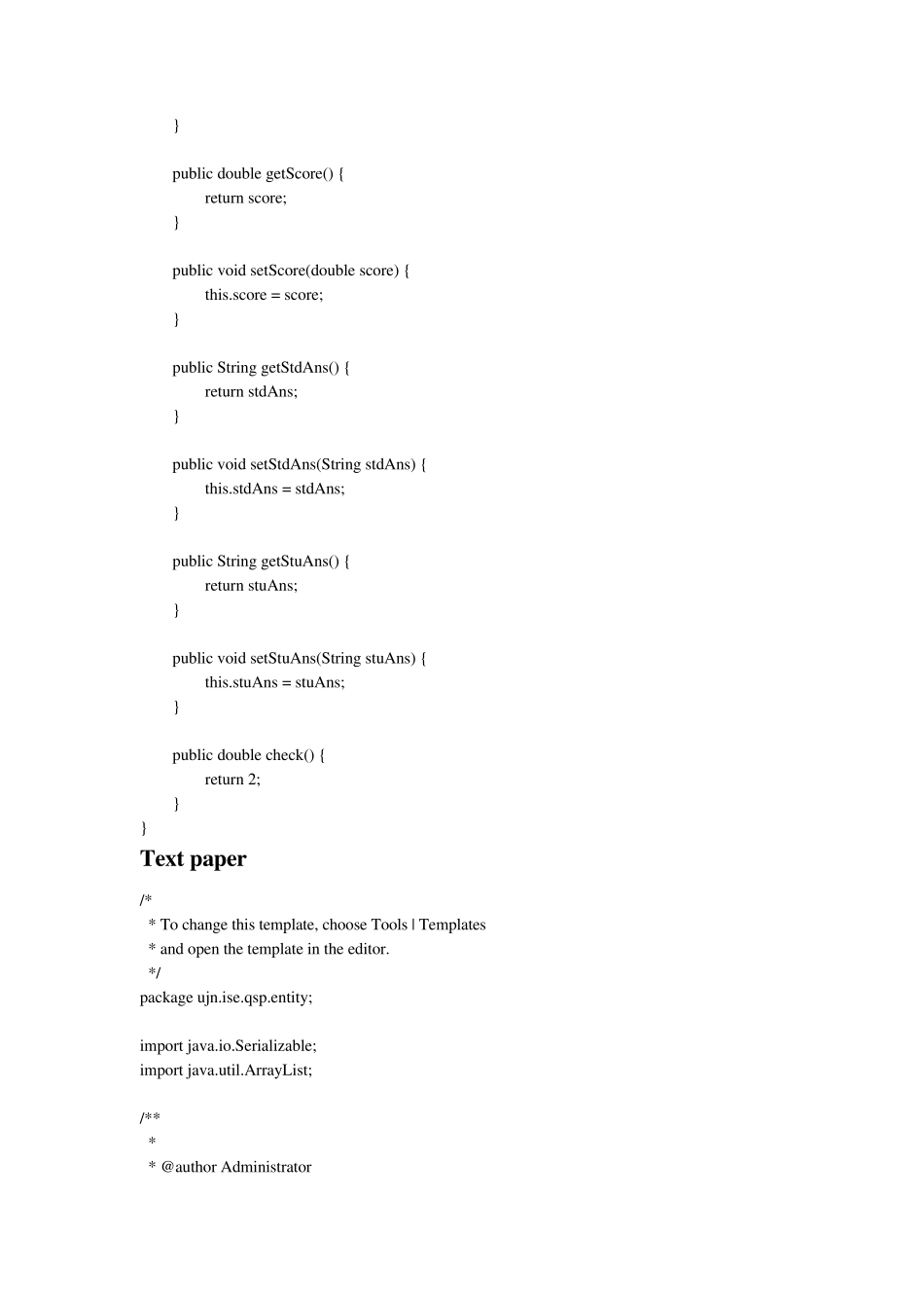 java考试系统源代码eaxmsystem_第3页