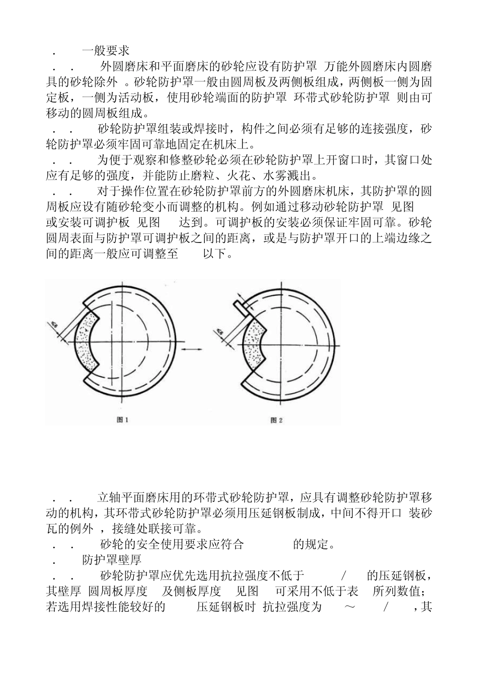 JB4029—2000磨床砂轮防护罩安全防护技术要求_第2页