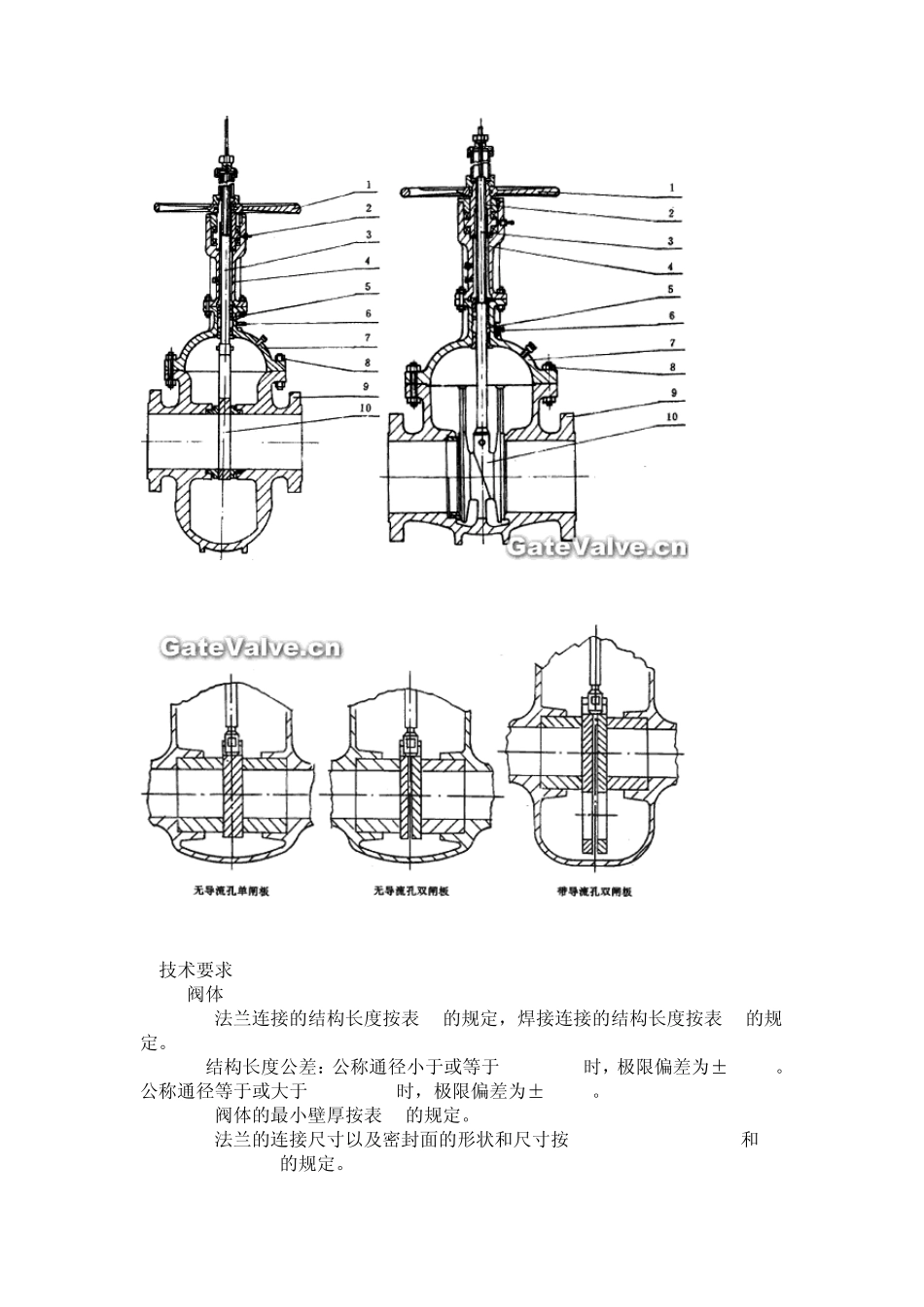 JBT5298管线用钢制平板闸阀产品标准_第2页