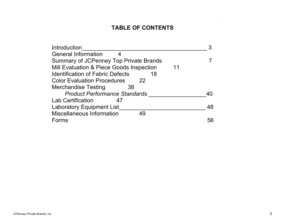 JCPenny面料采购手册_第2页
