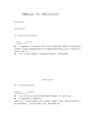 JDPaintV5.19刀具路径升级说明