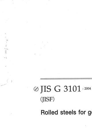 JISG31012004(EN)普通结构用轧制钢材