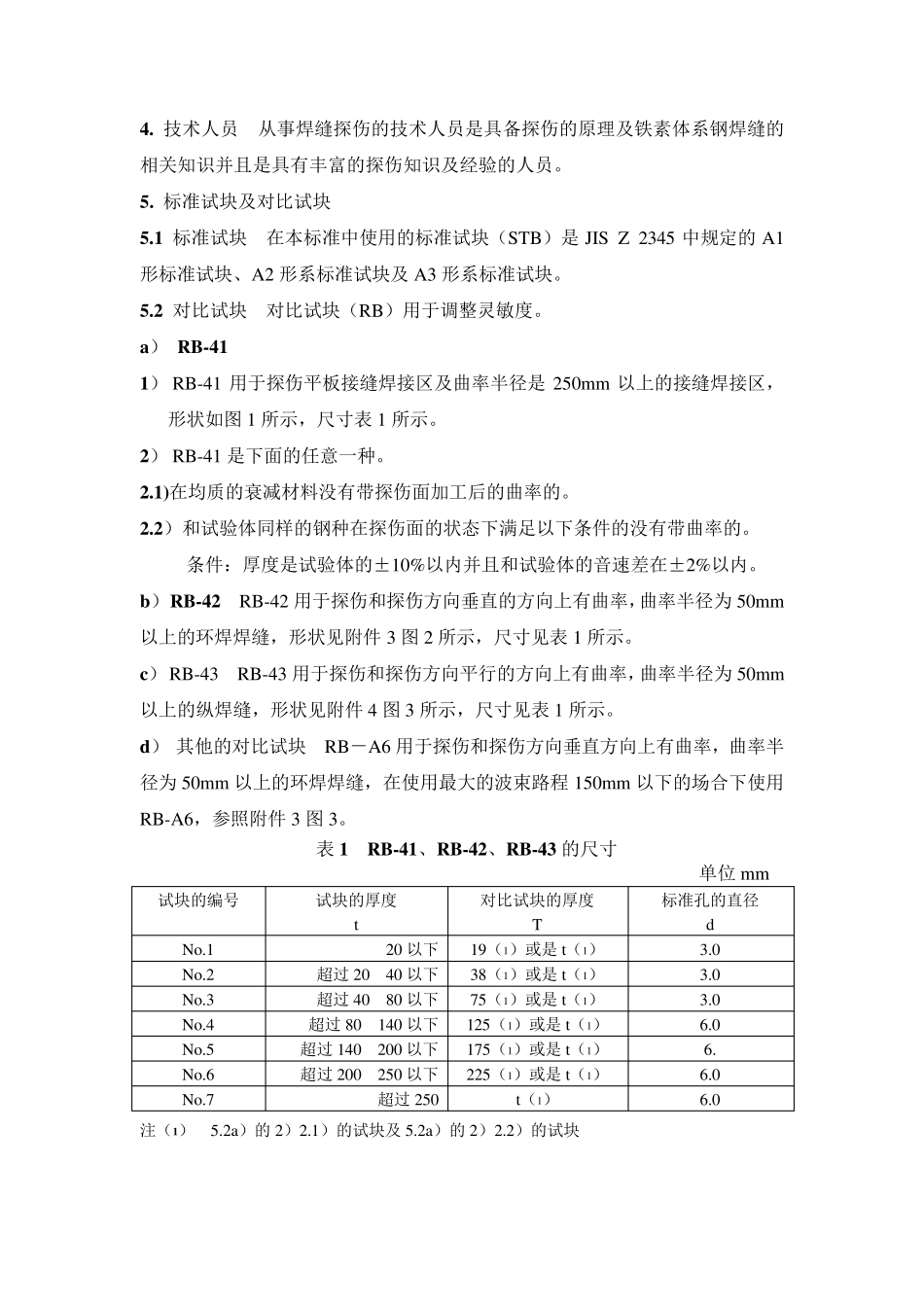 JISZ30602002钢焊缝超声波探伤试验方法_第2页