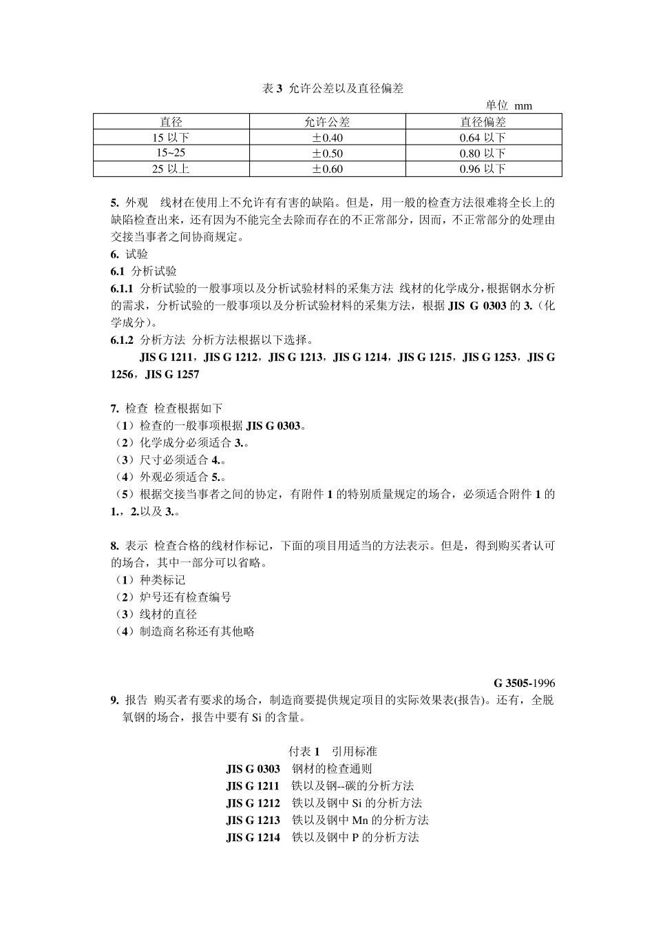 JIS_G3505低碳钢线材_第3页