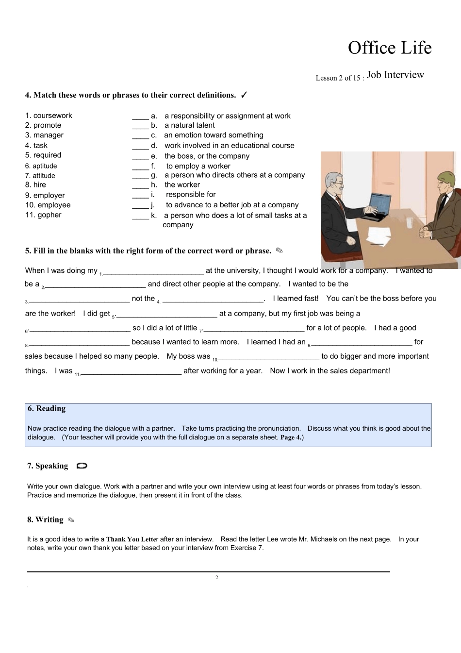 JobInterview外企面试英语对话_第2页