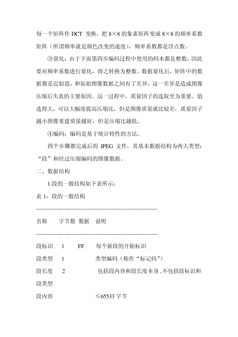 JPEG文件数据结构以及将位图保存为JPG的代码_第2页
