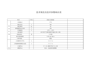 JP柜技术规范