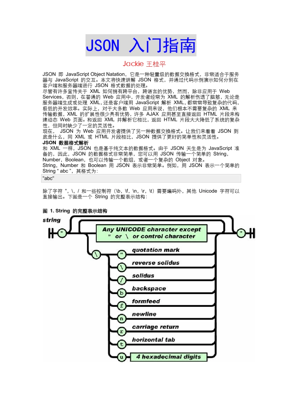 JSon数据格式_第1页