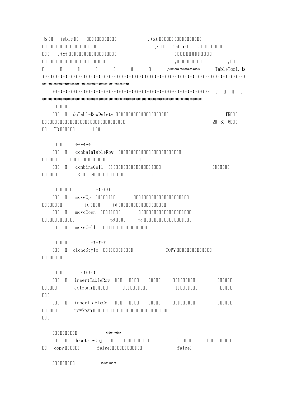 js操作table元素,表格的行列新增、删除汇集_第1页