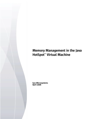 JVM内存管理白皮书