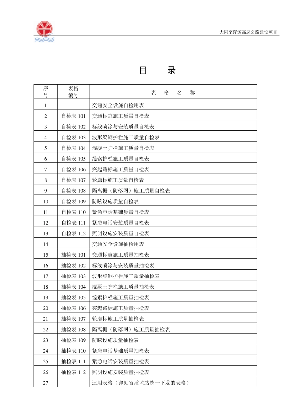 j交安工程自检表格_第2页