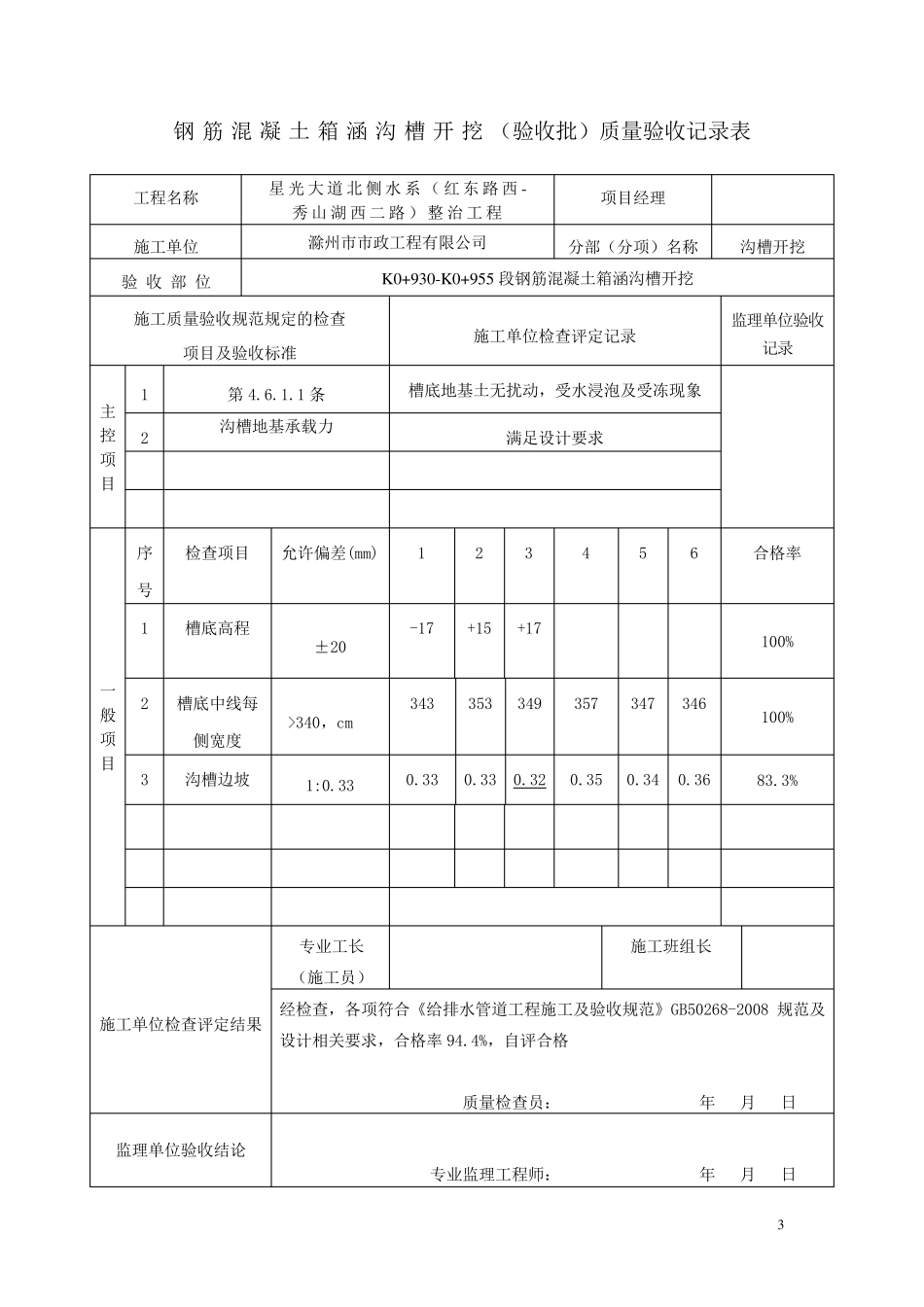 K0+930K0+955段箱涵报验表_第3页