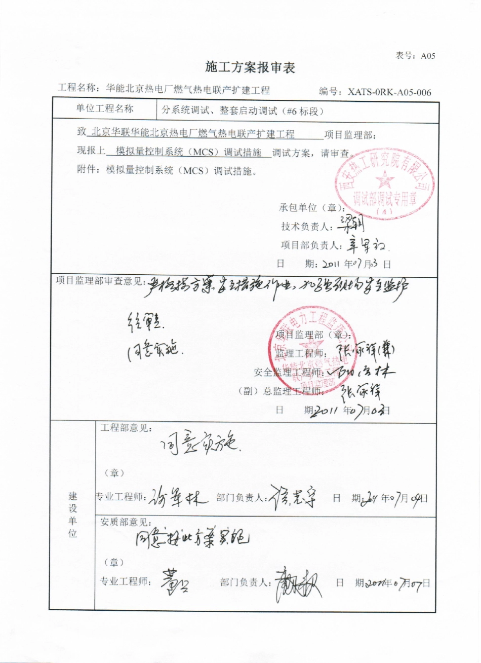 K06华能北京热电厂模拟量控制系统(MCS)调试措施_第2页