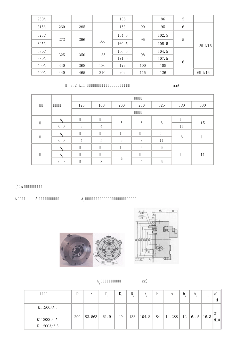 K11系三爪自定心卡盘资料介绍_第2页