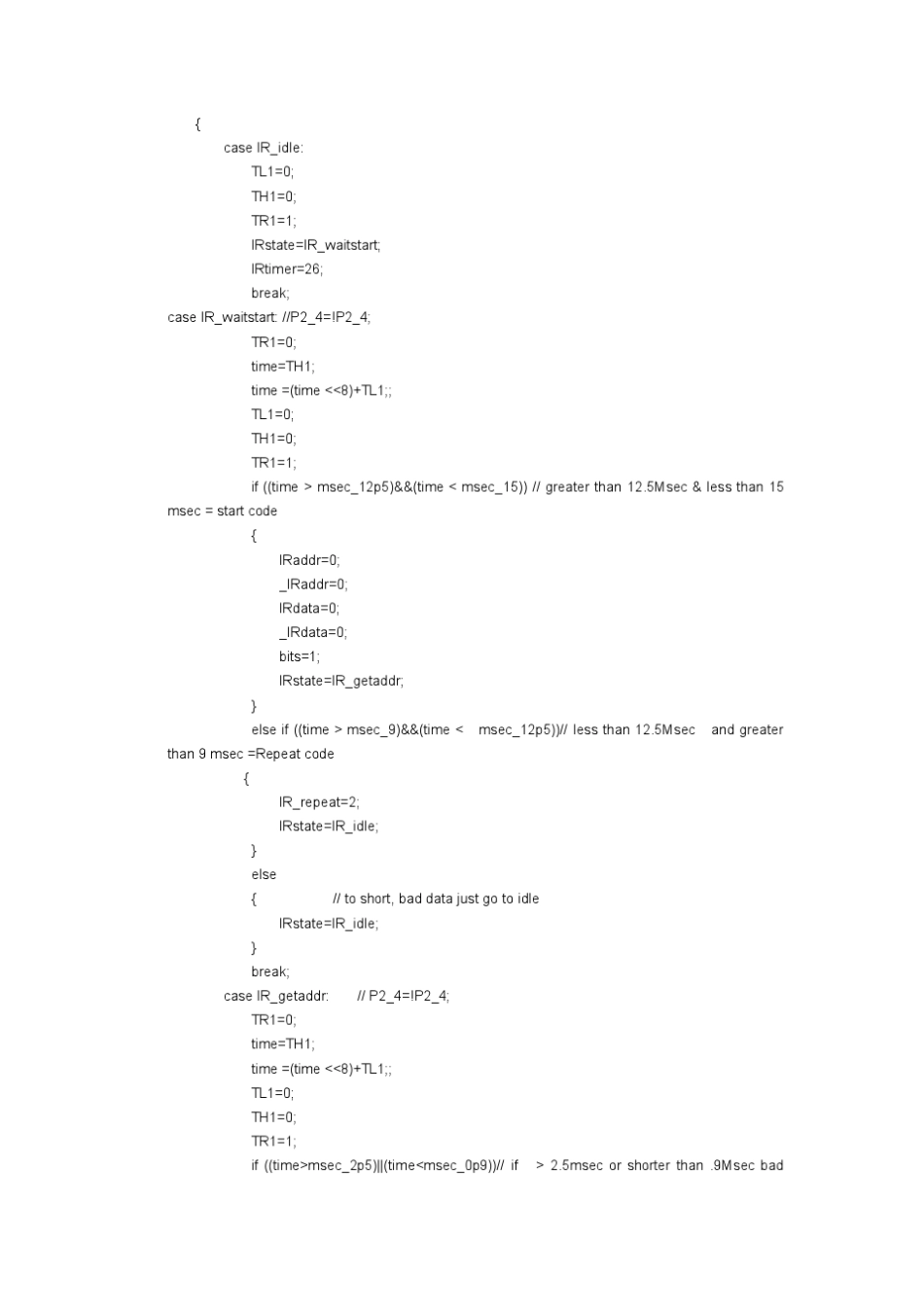 keilc51红外遥控解码程序_第3页