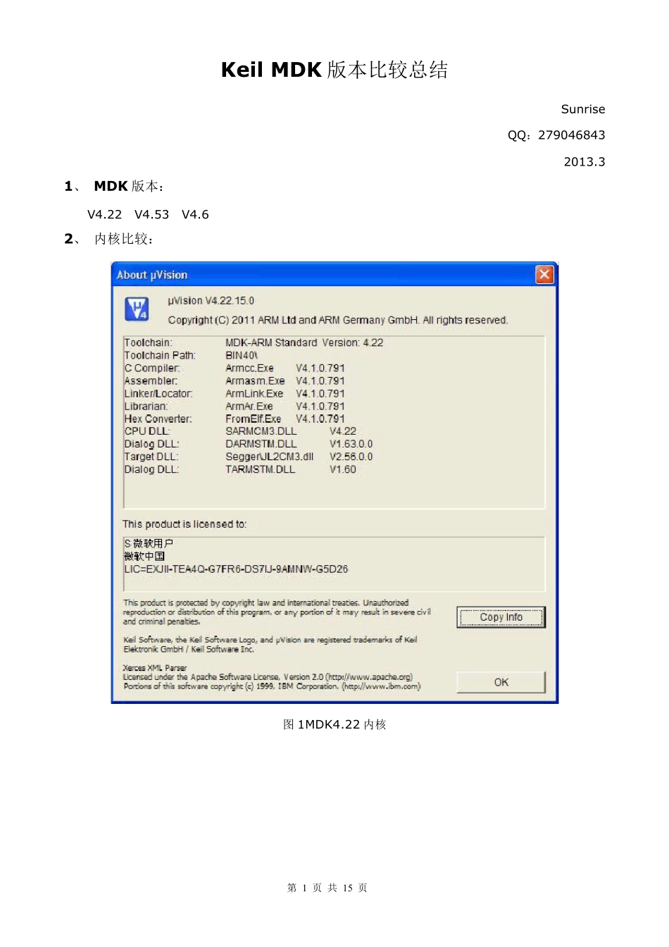KeilMDK三个版本比较总结_第1页