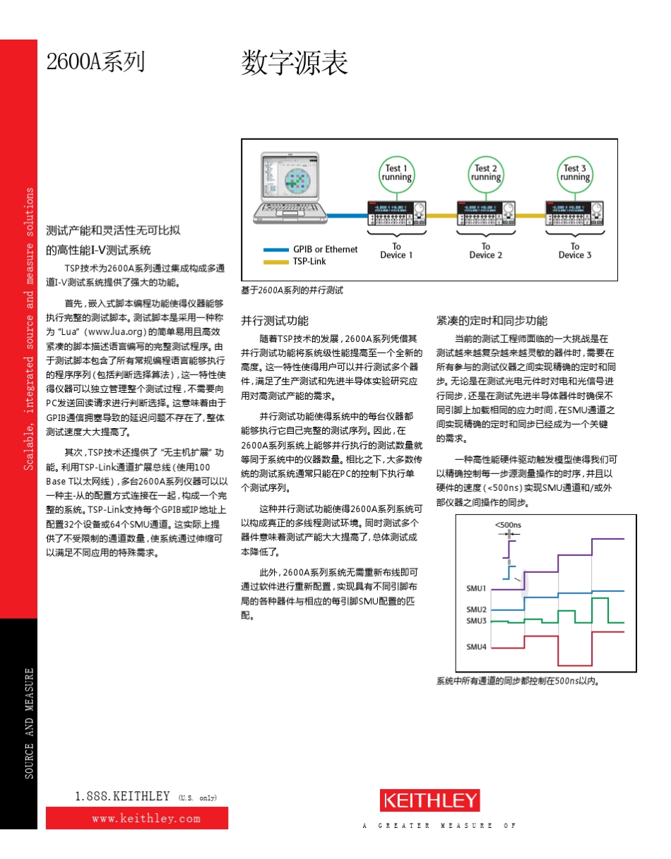 KEITHLEY2600系列中文说明书_第2页