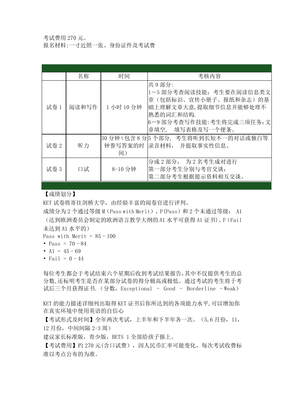 KET考试详解及备考攻略_第2页