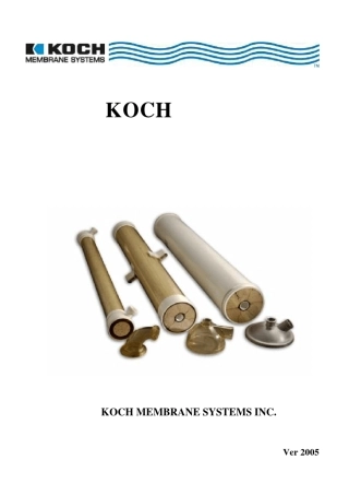 KOCH超滤技术手册