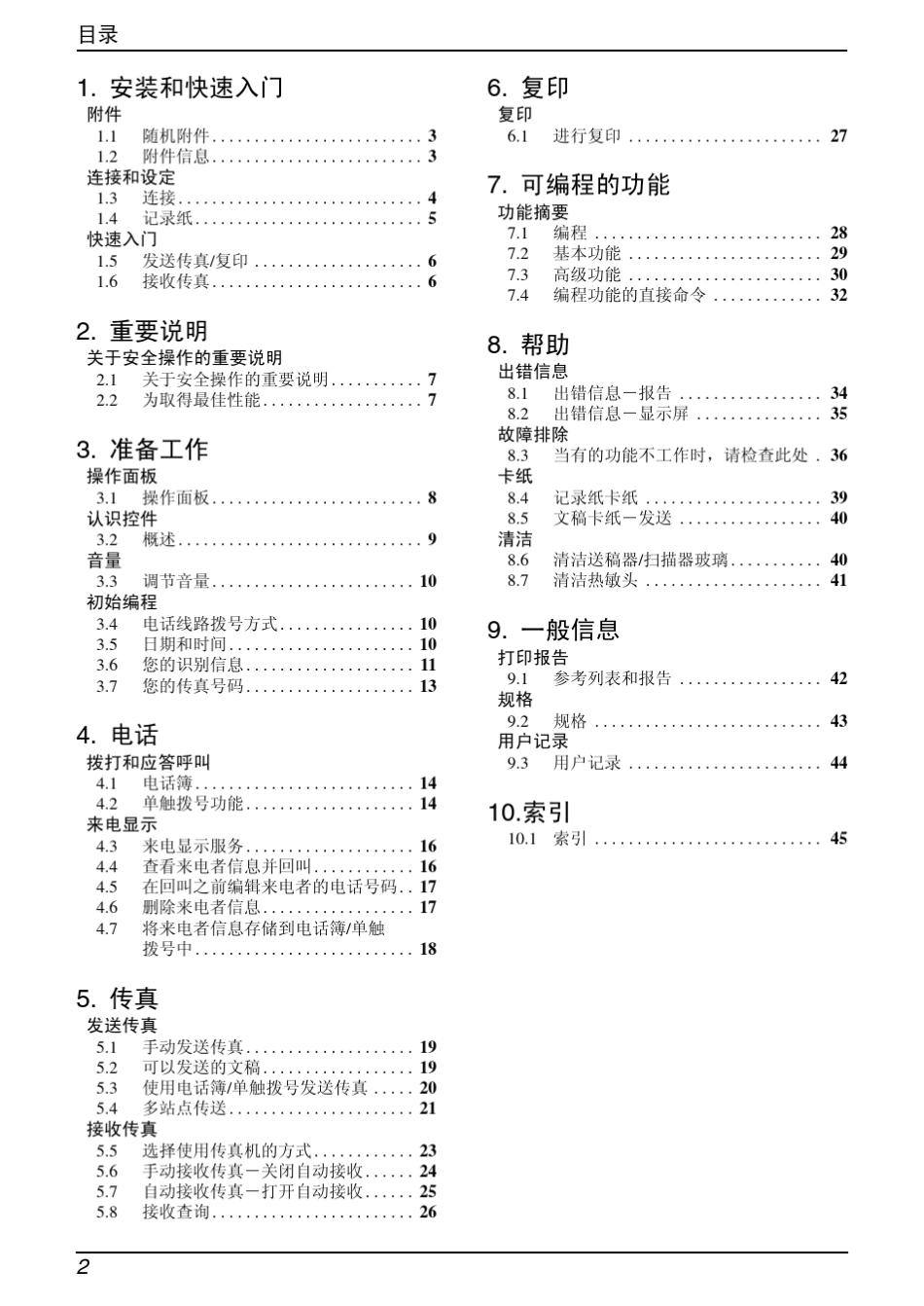 KXFT932_936CN使用说明书_第2页