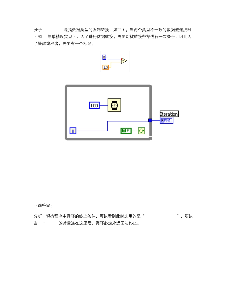LabVIEWCLAD认证模拟题详解NEW_第3页