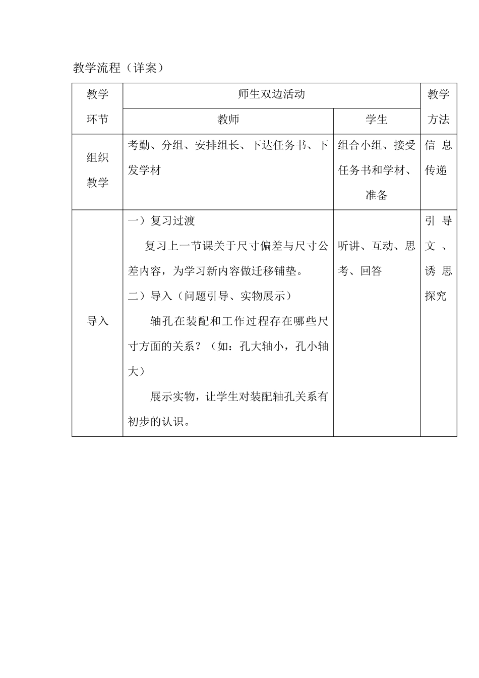《极限配合与技术测量基础》教学设计《配合公差》_第2页