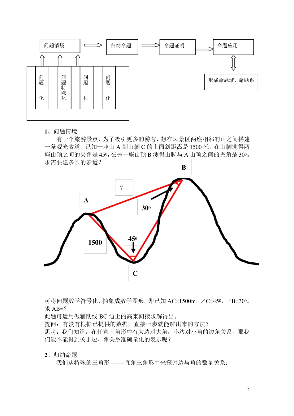 《正弦定理》教学设计_第2页