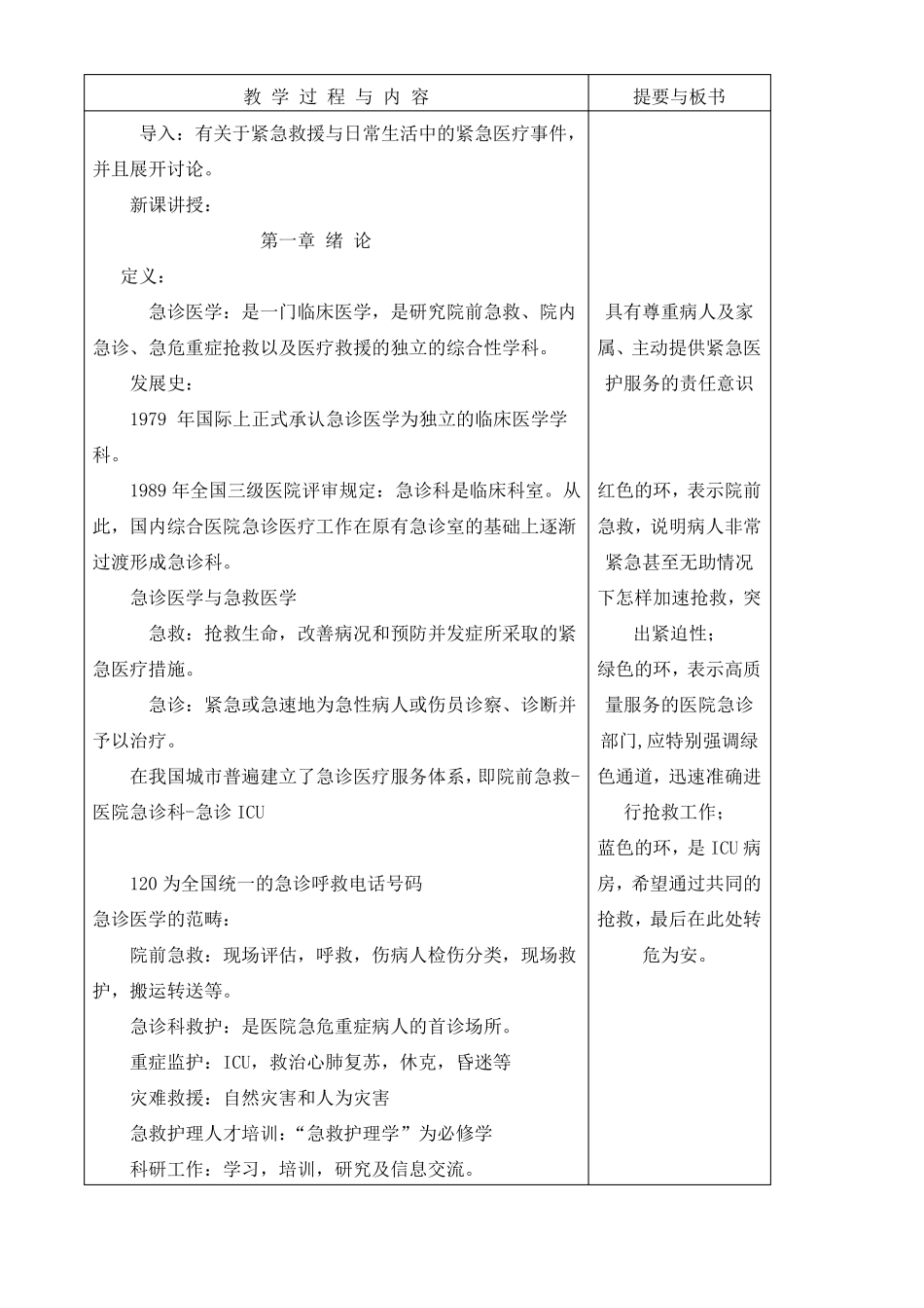 急救护理技术教案_第2页