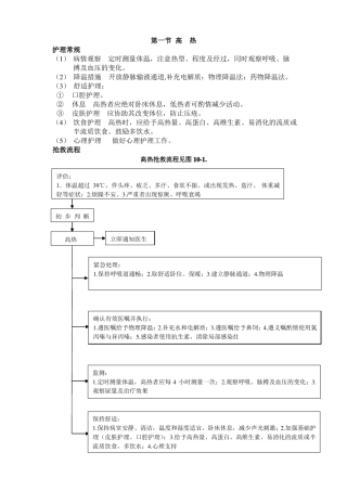 急诊科各种常见疾病抢救流程