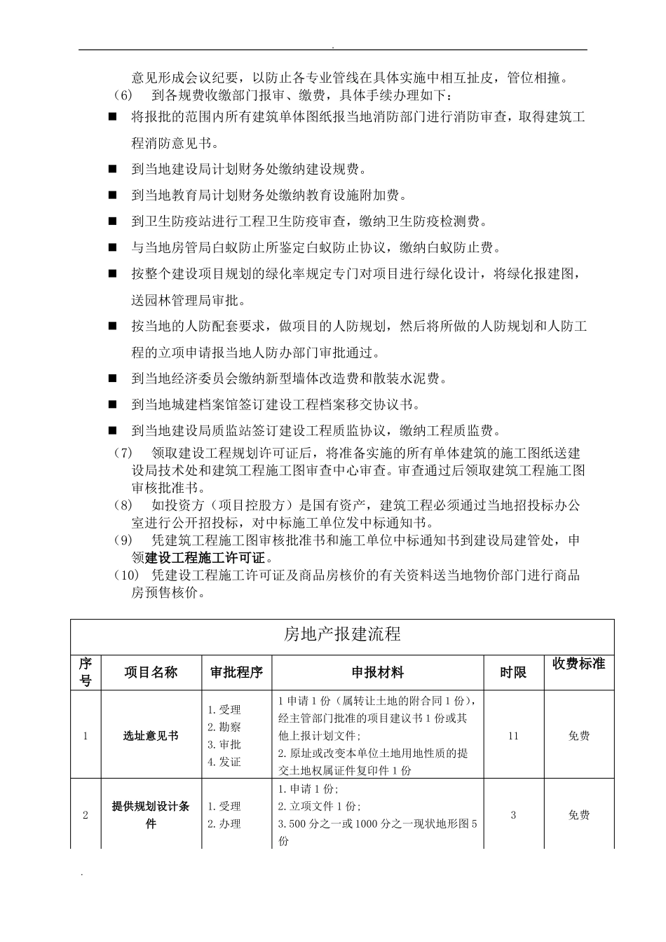 房地产开发全流程及详细报建流程_第2页