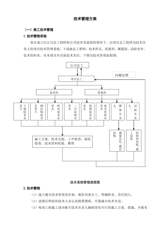 房建工程技术管理方案