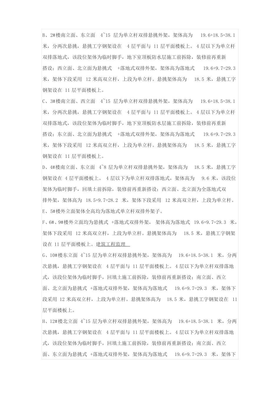 房建工程脚手架拆除方案_第2页