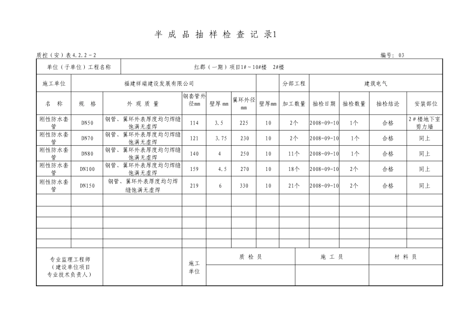 扁钢、圆钢进场检查_第1页