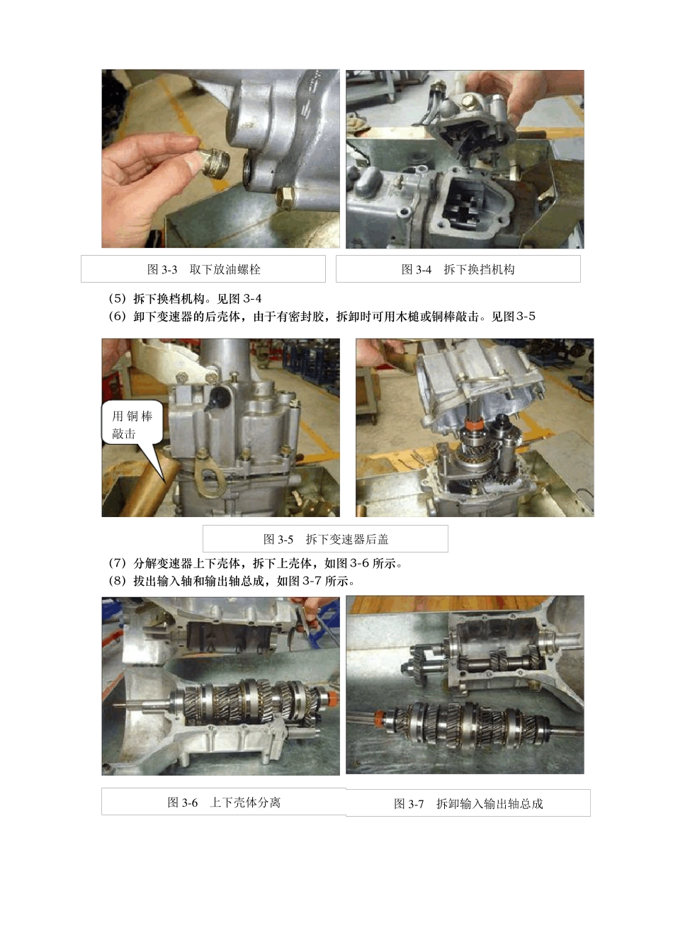 手动变速器拆装试验指导书_第2页