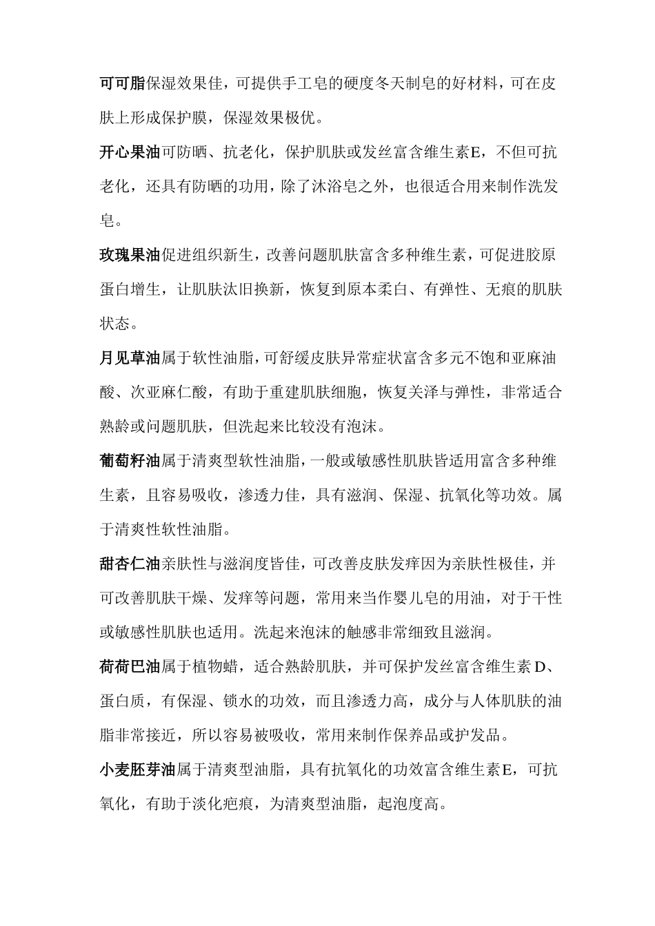 手工皂各种大全介绍_第3页