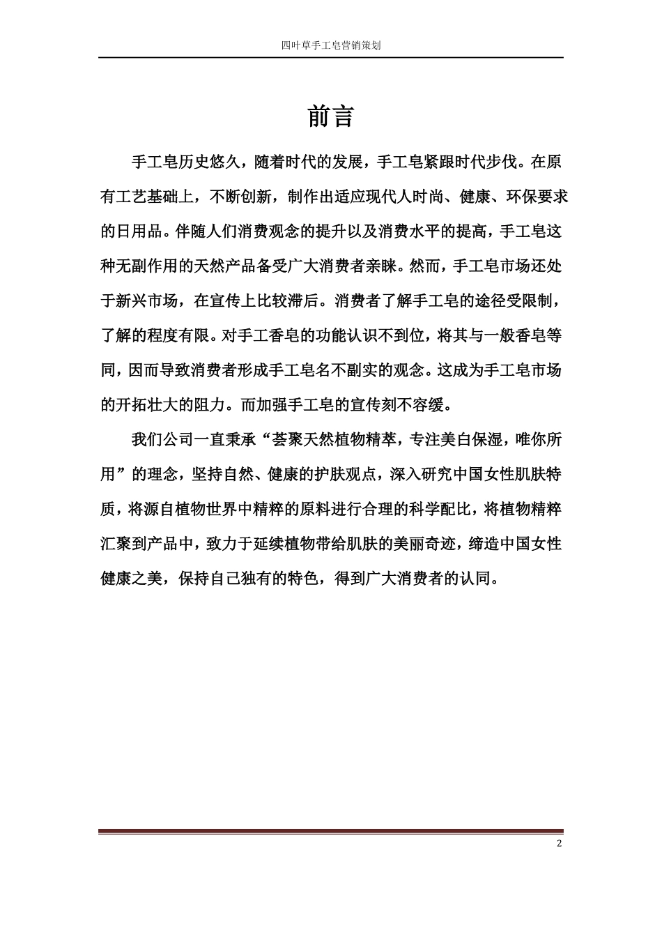 手工皂策划方案_第2页