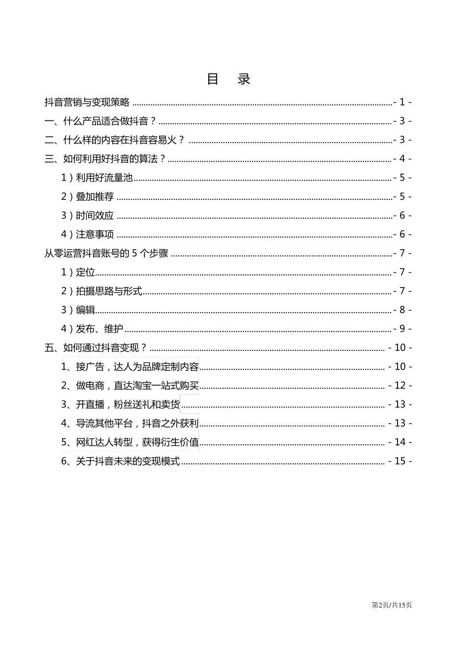 抖音短视频营销与变现策略_第2页