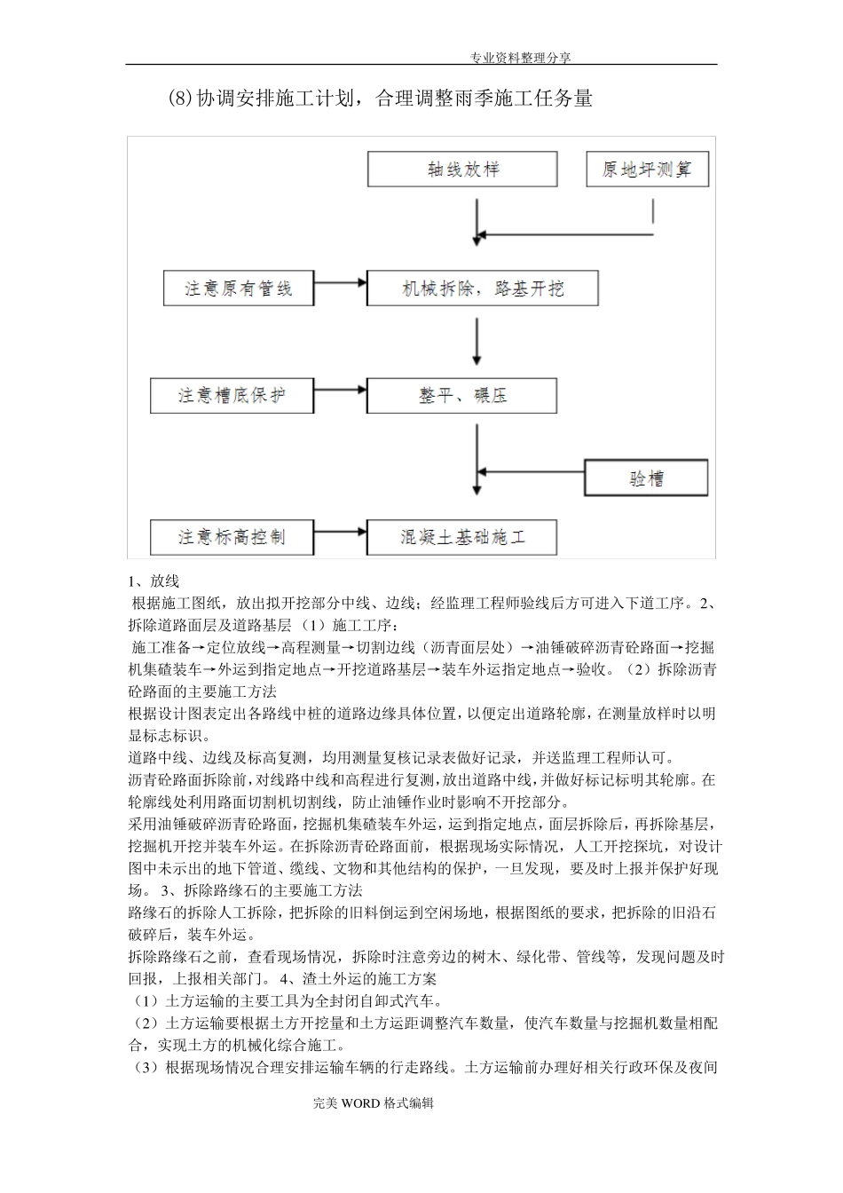 拆除旧路面施工组织方案_第3页