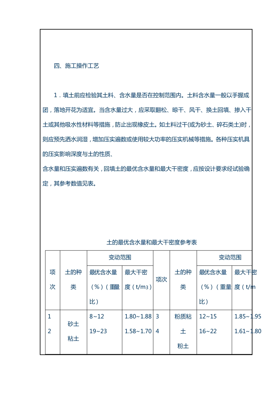 挡土墙土方回填台背施工技术交底_第3页