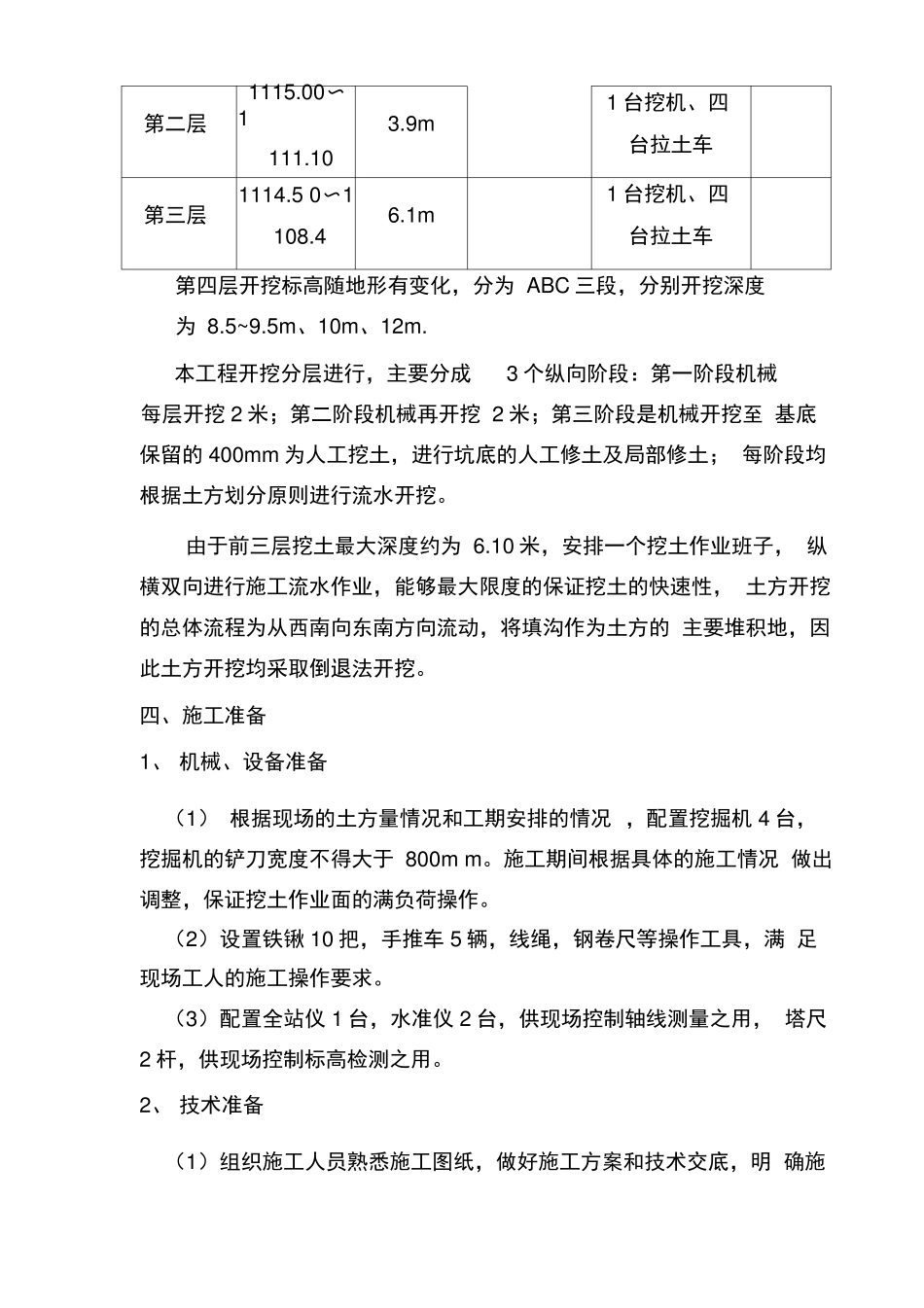 挡土墙土方开挖方案_第3页